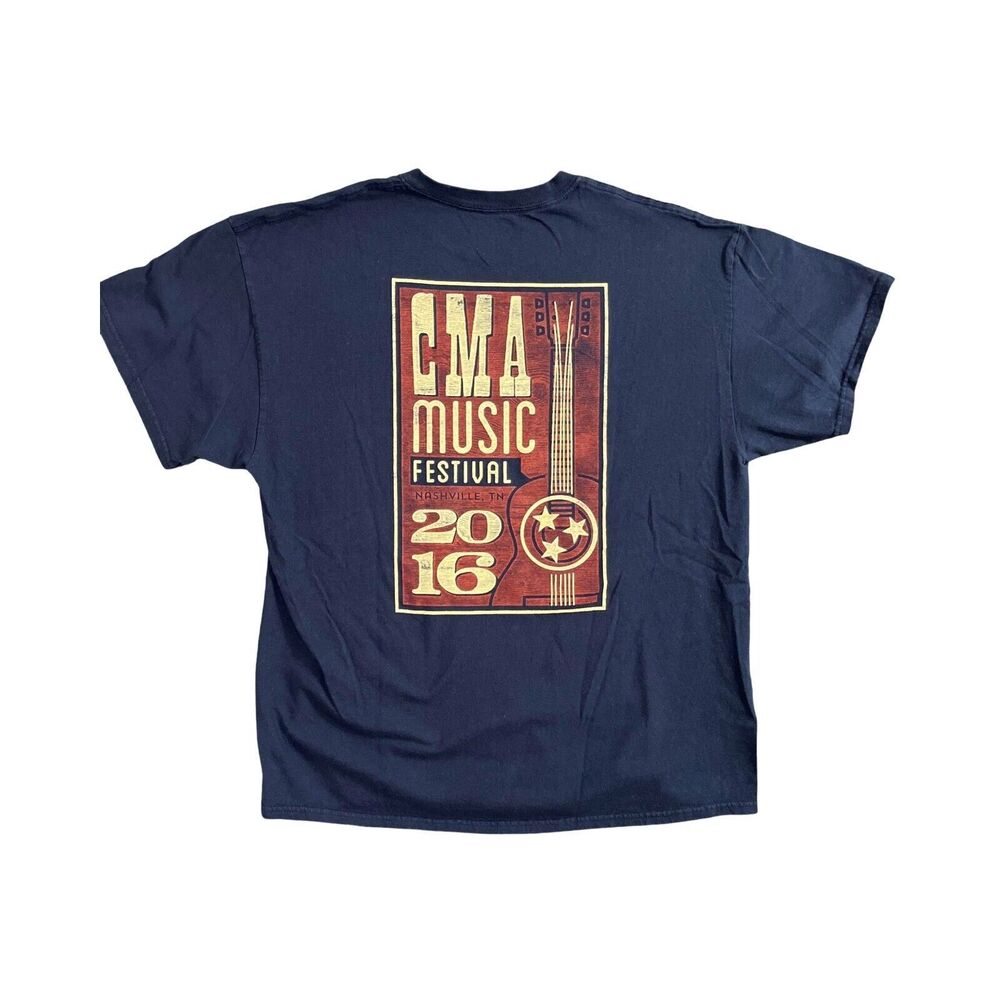 Men XL, T shirt CMA, Country Music Festival 2016, Nashville, Southern
